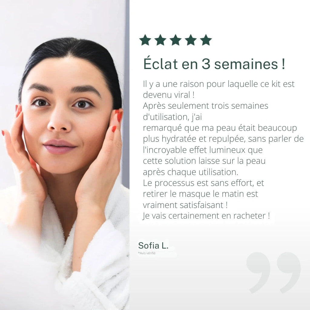 CollaVeil – Masque Bio-Collagène Repulpant