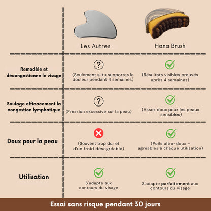 HanaBrush – Brosse Sculptante & Massage Booster